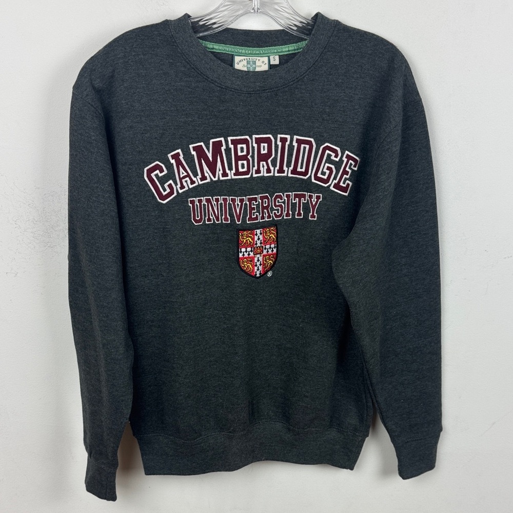 Cambridge University Gray Sweater